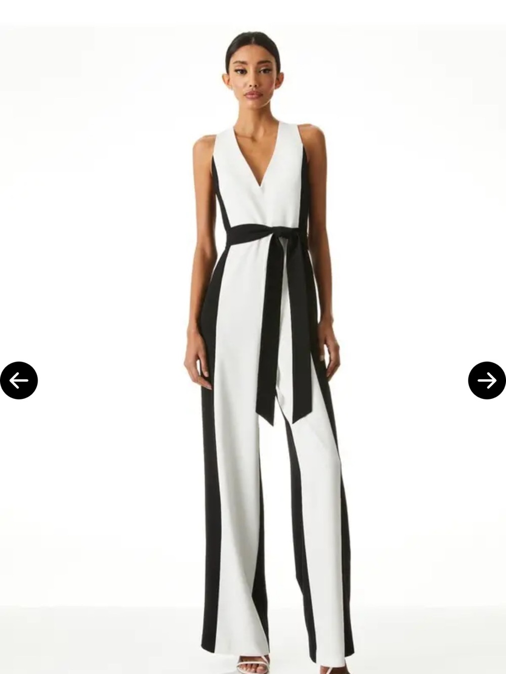 Alice Olivia Tessa Wide leg jumpsuit